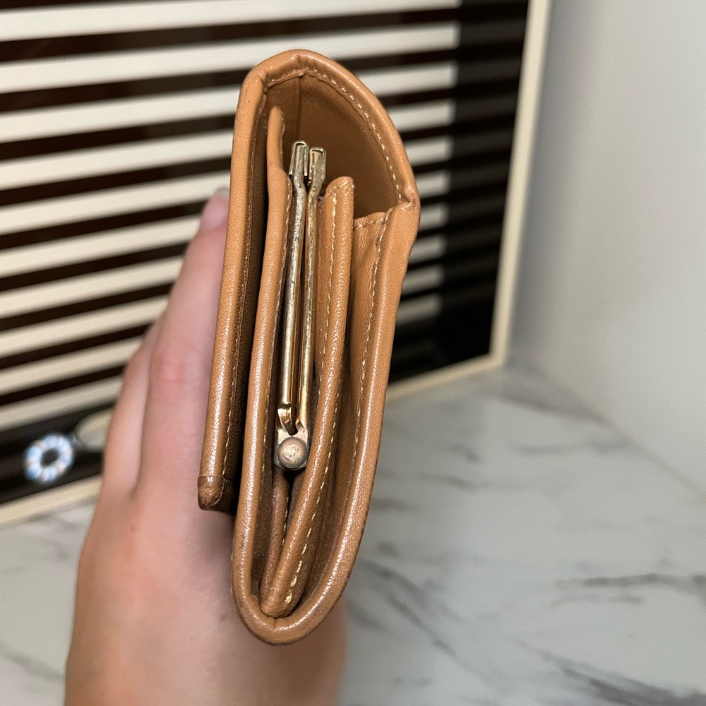 Celine Brown and Gold Clutch with Chain Strap - Picture 7 of 11